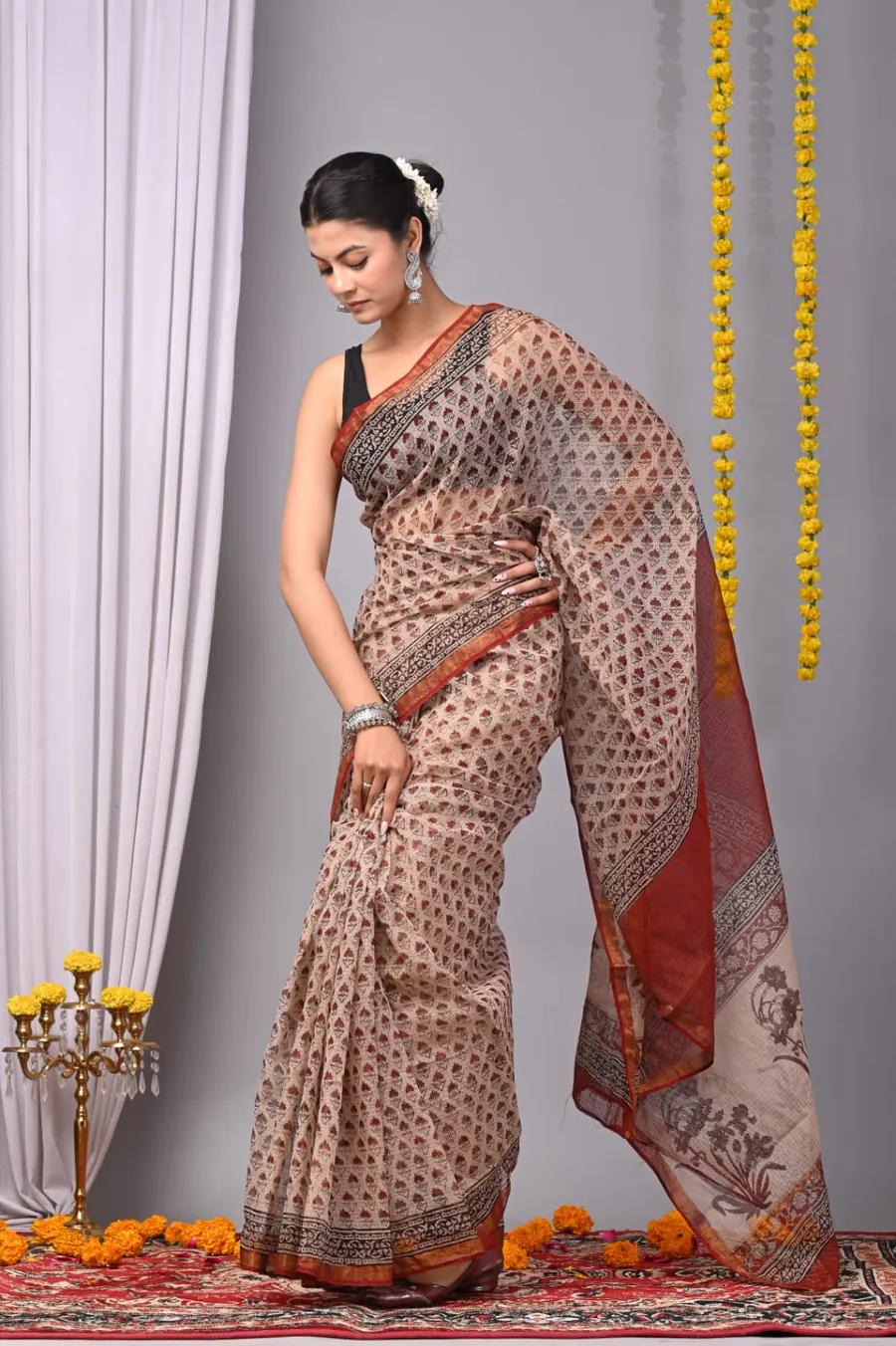 Lightweight & Breathable Kota Cotton Saree